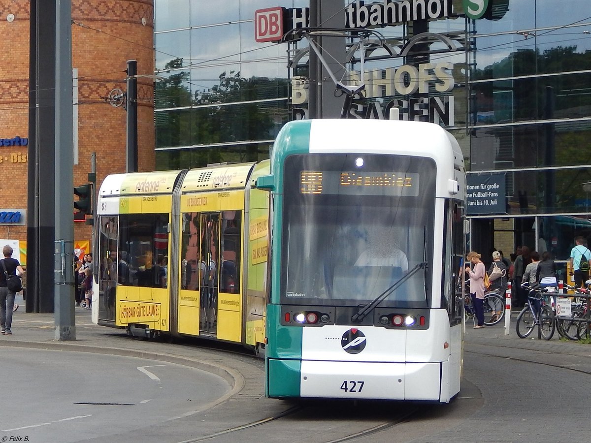 
Variobahn Nr. 427 der ViP in Potsdam.