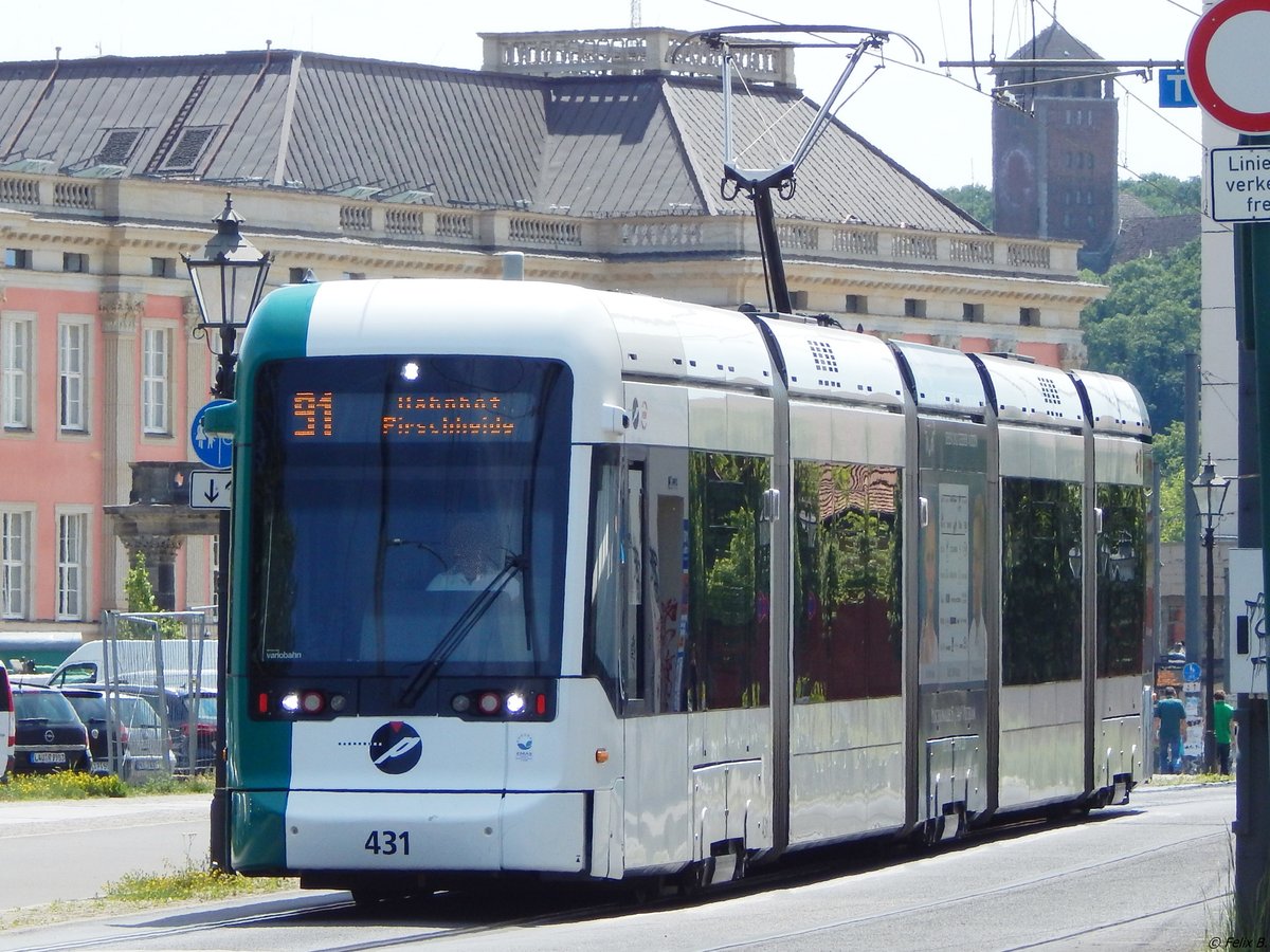 Variobahn Nr. 431 der ViP in Potsdam.