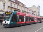 Moderne Stra�enbahn in Potsdam.